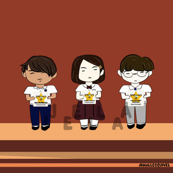 The one where they met before